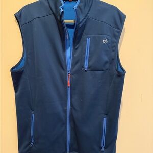 Southern Tide Men's Blue Sleeveless Jacket